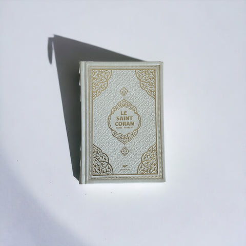 CORAN TRANCHE DORÉ (Français/Arabe)