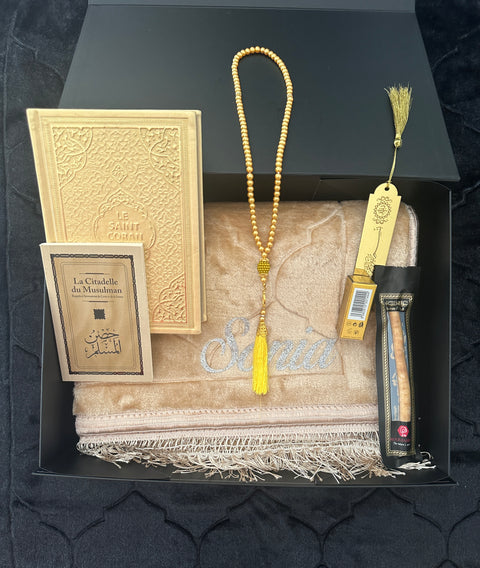 COFFRET PERSONNALISÉ OR